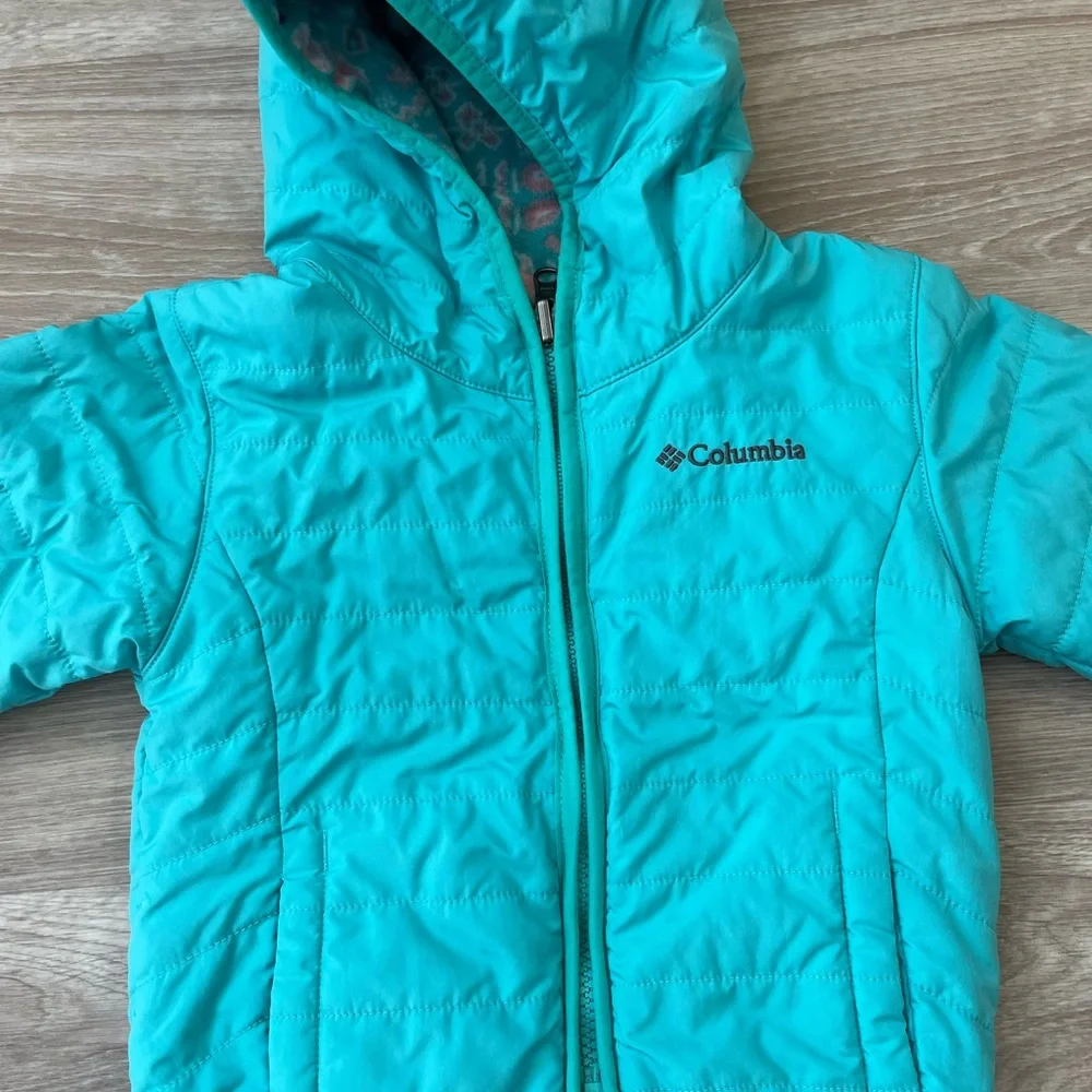 Columbia Kids Jacket in Teal - Picture 2 of 5